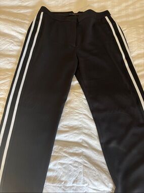 BCBG Striped Trouser Pant